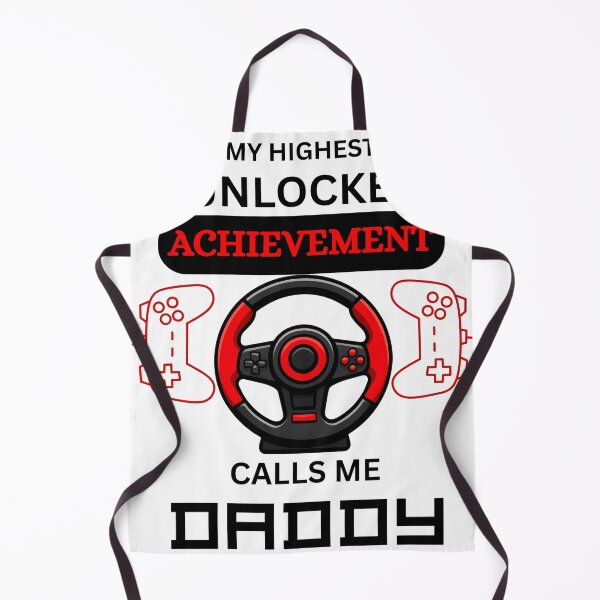 Item preview, My Highest Achievement Unlocked Daddy Gamer Mode designed and sold by Pixeloft.