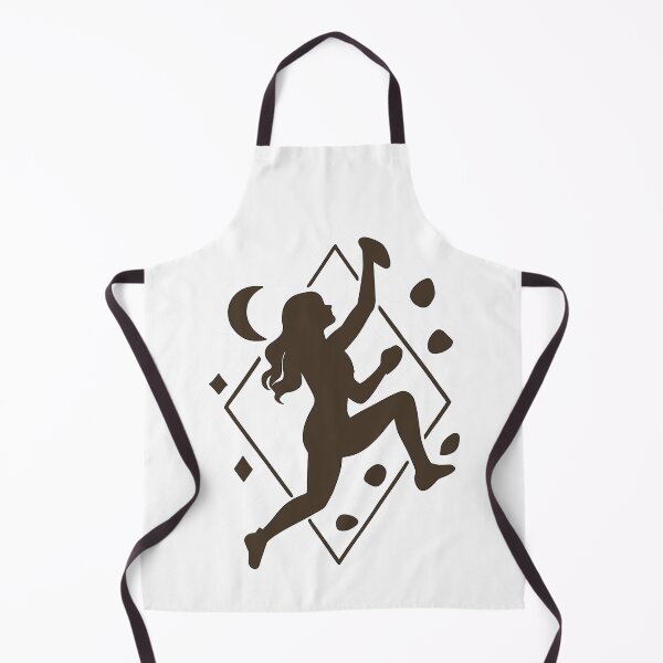 Item preview, Boho Boulder Woman: Geometric Climbing Silhouette designed and sold by Pineapple-Tree.