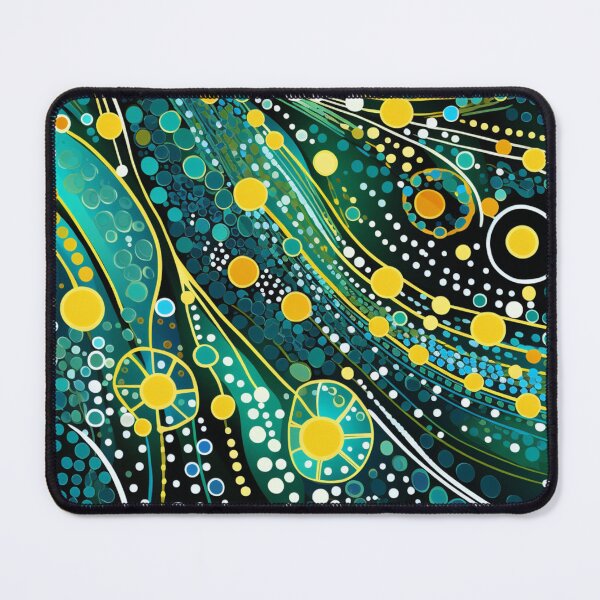 Item preview, Aboriginal Inspired Dot Art - Underwater Organisms designed and sold by GrinGalore.