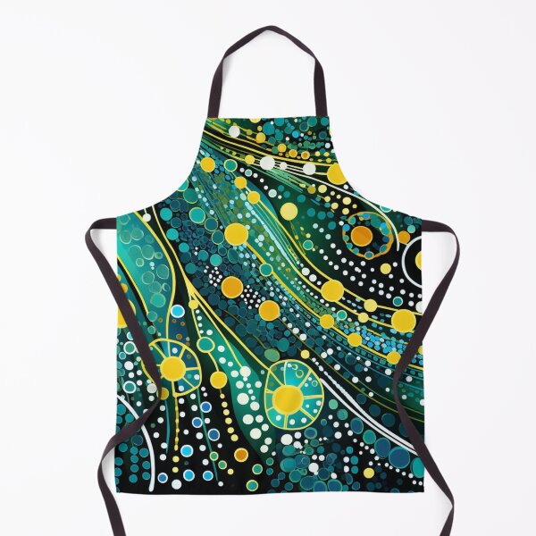 Item preview, Aboriginal Inspired Dot Art - Underwater Organisms designed and sold by GrinGalore.