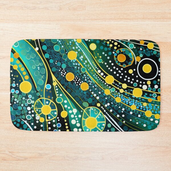 Item preview, Aboriginal Inspired Dot Art - Underwater Organisms designed and sold by GrinGalore.