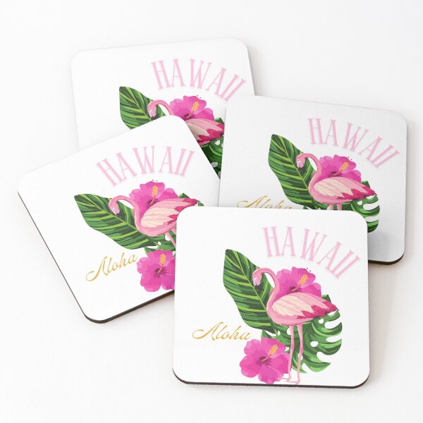 Item preview, Hawaii Aloha Flamingo Tropical Design designed and sold by Sberry8888.