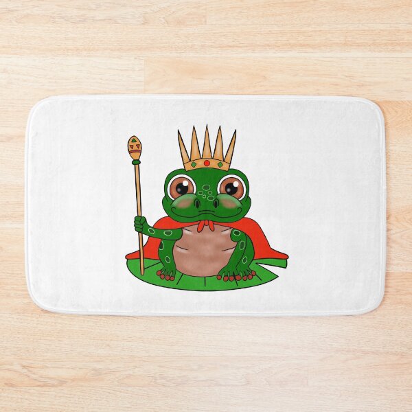 Item preview, Funny Frog King designed and sold by Sartoris Art.