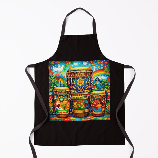 Item preview, Sacred Rhythm Meets Art: Afro-Brazilian Atabaque Drums #4 designed and sold by Helios Be. Lavsh.