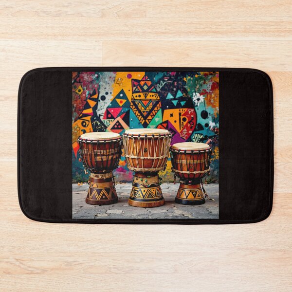 Item preview, Sacred Rhythm Meets Art: Afro-Brazilian Atabaque Drums #5 designed and sold by Helios Be. Lavsh.