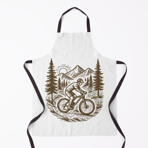 Item preview, Mountain bike flow: vintage MTB design mountains designed and sold by Pineapple-Tree.