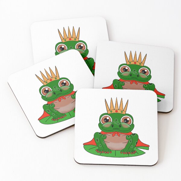 Item preview, Funny Frog King  designed and sold by Sartoris Art.