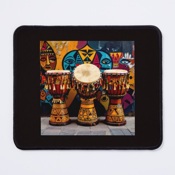 Item preview, Sacred Rhythm Meets Art: Afro-Brazilian Atabaque Drums #6 designed and sold by Helios Be. Lavsh.