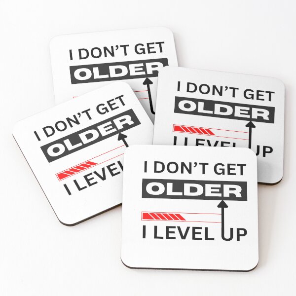 Item preview, Level Up Mindset Never Gets Older designed and sold by Pixeloft.