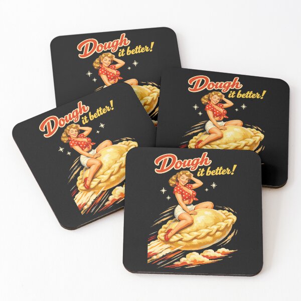 Item preview, Pelmeni Pin-Up: Dough it better! Retro graphics designed and sold by Pineapple-Tree.