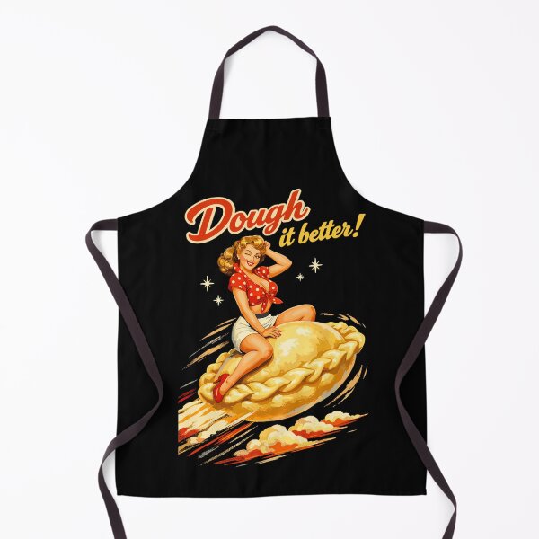 Item preview, Pelmeni Pin-Up: Dough it better! Retro graphics designed and sold by Pineapple-Tree.