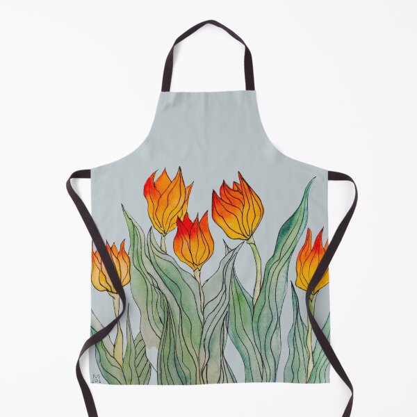 Item preview, Orange Tulips designed and sold by MagpieDiamond.