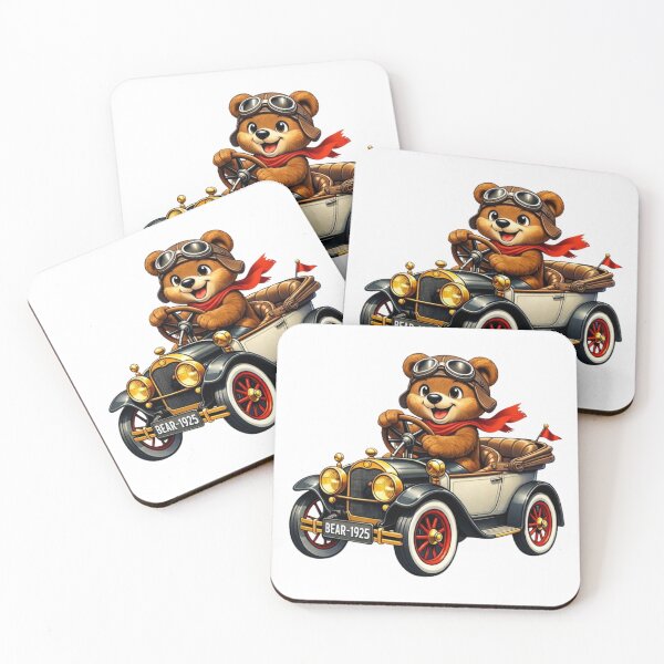 Item preview, Vintage Car Pilot Teddy Bear designed and sold by CHRIST5000.