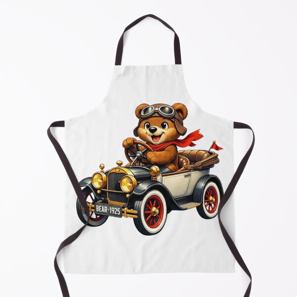 Item preview, Vintage Car Pilot Teddy Bear designed and sold by CHRIST5000.