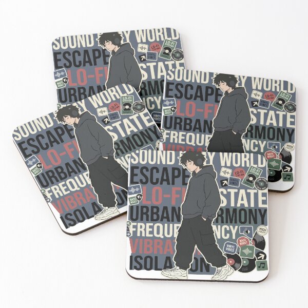 Item preview, Sound World Escape - Lo-Fi Urban Harmony Illustration designed and sold by  ELG-Design.