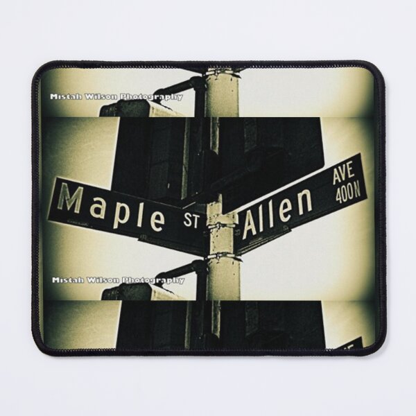 Item preview, Maple Street & Allen Avenue, Pasadena, California by Mistah Wilson designed and sold by The Street Sign Store.