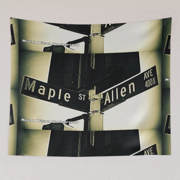 Item preview, Maple Street & Allen Avenue, Pasadena, California by Mistah Wilson designed and sold by The Street Sign Store.