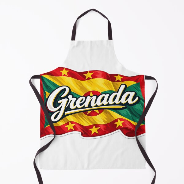 Item preview, Grenada Flag Waving Design – Caribbean National Pride Graphic, Grenadian Heritage Artwork, Travel & Culture Gift designed and sold by GarnerSupplyCo.