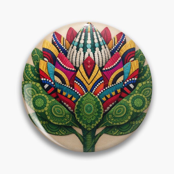 Item preview, Textile Protea designed and sold by PurrfectWhisper.