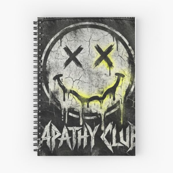 Item preview, Apathy Club Grunge Distressed Smiley Face Punk Aesthetic designed and sold by LIVE_FREE.