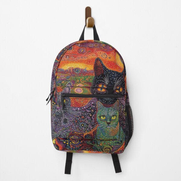 Item preview, Aboriginal Inspired Dot Art - Australian Cats designed and sold by GrinGalore.