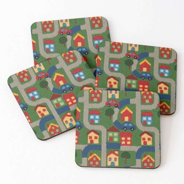 Item preview, Classic Green Grass City Play Mat Pattern designed and sold by Piotrek0001.