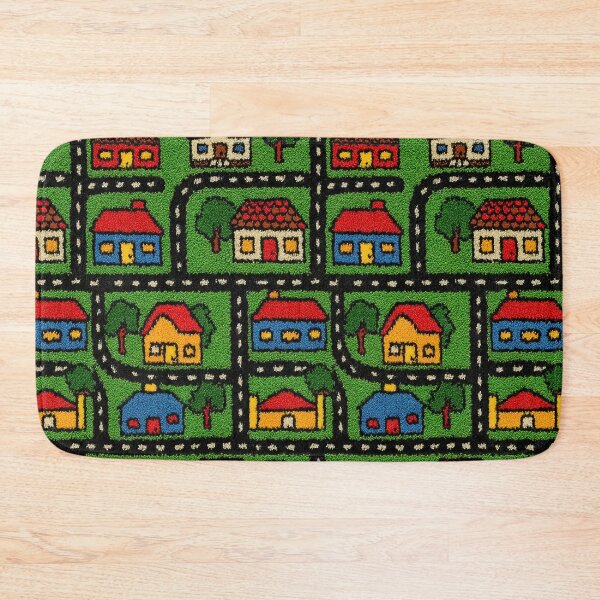 Item preview, Regular Grid Red Houses Town Pattern designed and sold by Piotrek0001.