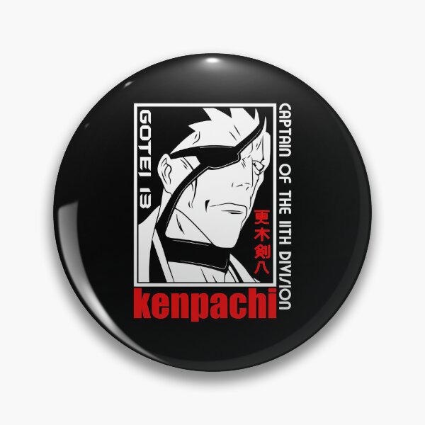 Item preview, Captain of the 11th Division Kenpachi designed and sold by designbypresley.