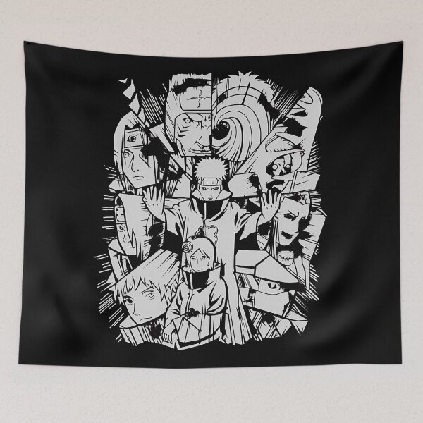 Item preview, Naruto Akatsuki Collage designed and sold by designbypresley.