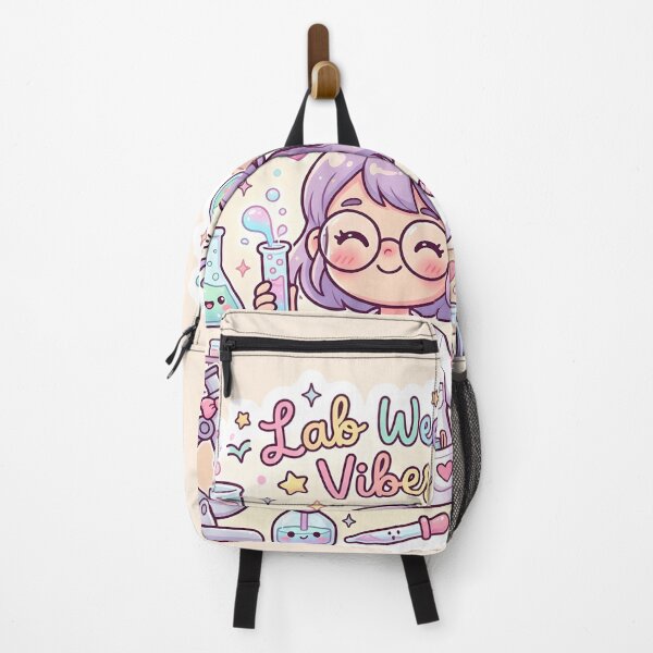 Item preview, Kawaii Pastel Lab Week Scientist Sticker designed and sold by Pure Craft.