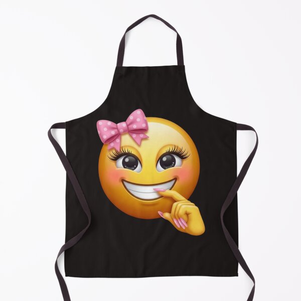 Item preview, Cute Girly Smiling Emoji With Bow designed and sold by nishaaa2111.