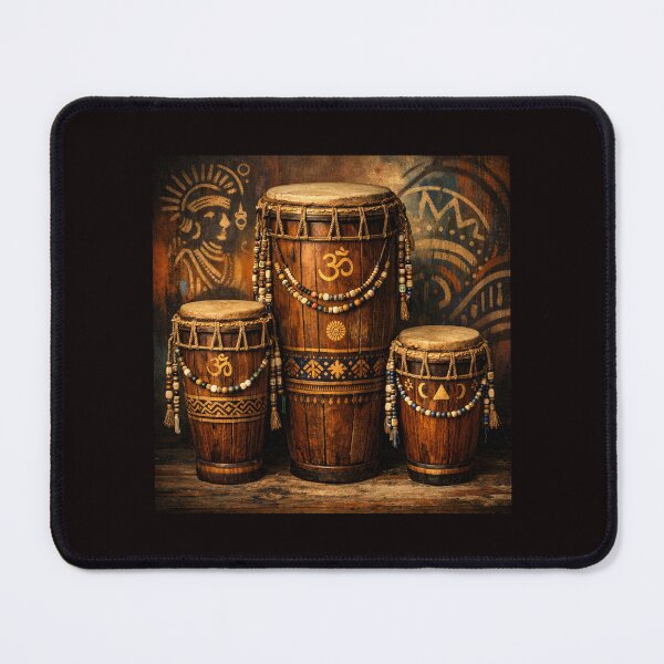 Item preview, Sacred Rhythm Meets Art: Afro-Brazilian Atabaque Drums #9 designed and sold by Helios Be. Lavsh.