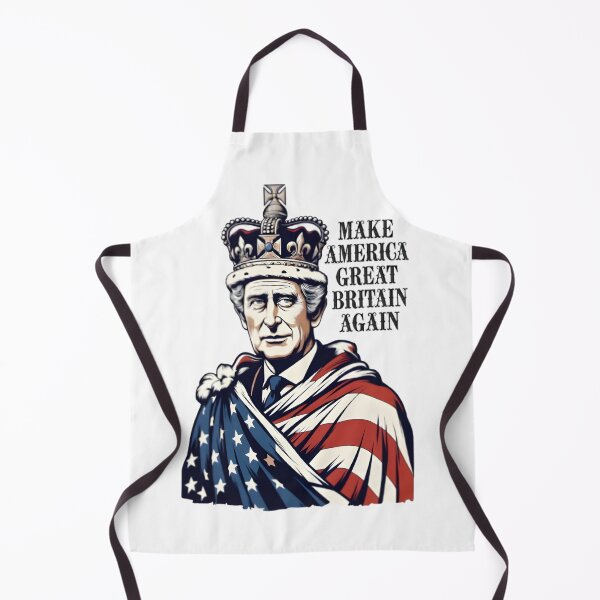 Item preview, King Charles Make America Great Britain Again designed and sold by Statriotism.