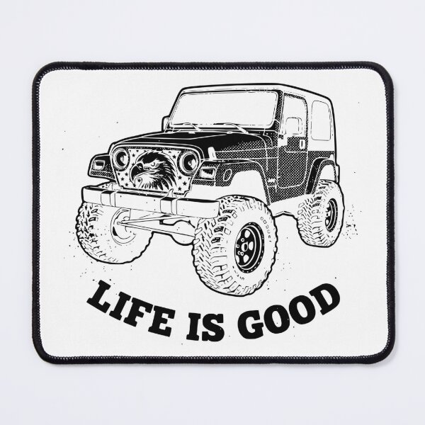 Item preview, Wrangler TJ Hard Top Rock Life Is Good - Black designed and sold by Off-Road-Zone.