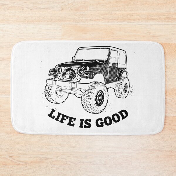 Item preview, Wrangler TJ Hard Top Rock Life Is Good - Black designed and sold by Off-Road-Zone.