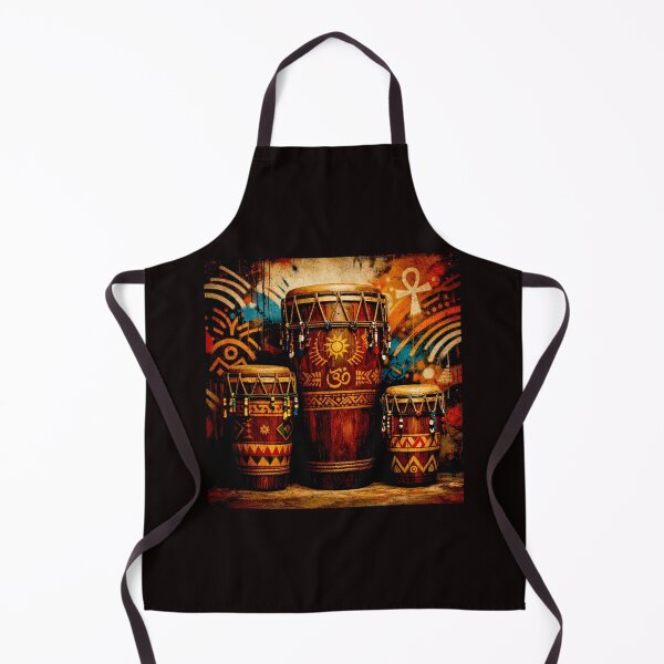 Item preview, Sacred Rhythm Meets Art: Afro-Brazilian Atabaque Drums #10 designed and sold by Helios Be. Lavsh.