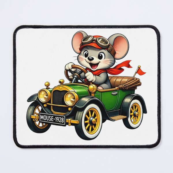 Item preview, Little Mouse Driver in a Vintage 1928 Racing Car designed and sold by CHRIST5000.