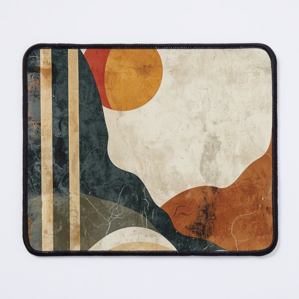 Item preview, Mid-Century Modern Abstract - Vintage Earth Tone - Retro Modernist Art designed and sold by GrinGalore.