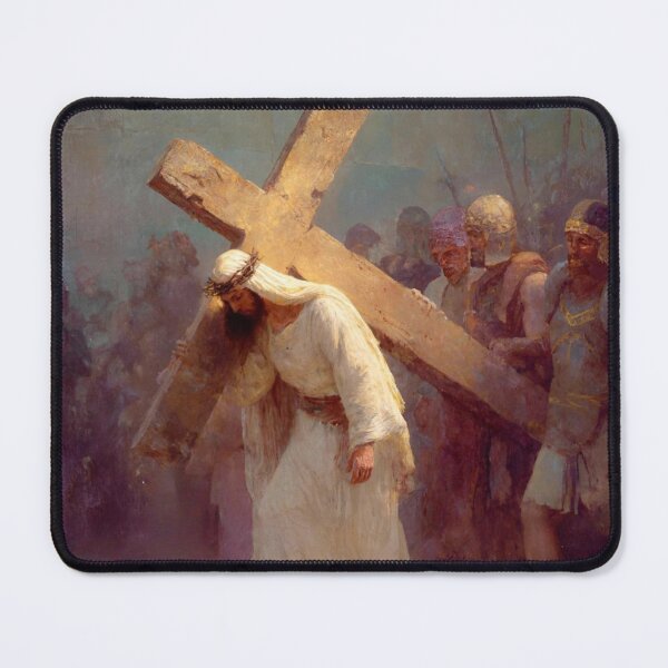 Item preview, 2nd Station of the Cross - Jesus Takes Up His Cross designed and sold by Oldetimemercan.