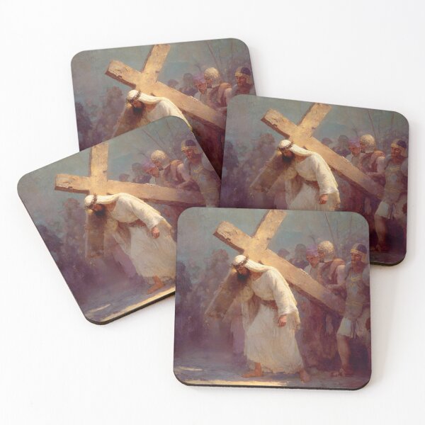 Item preview, 2nd Station of the Cross - Jesus Takes Up His Cross designed and sold by Oldetimemercan.