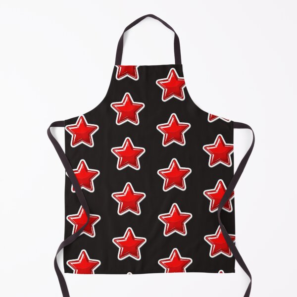 Item preview, Red Glossy Star Sticker Aesthetic Cute Vinyl Decal designed and sold by nishaaa2111.