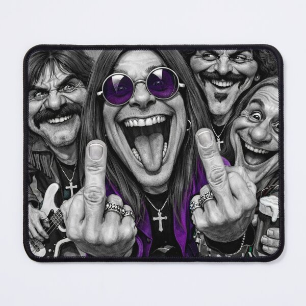 Item preview, Welcome to BIRMINGHAM Heavy Metal band Caricature designed and sold by LuluLeb.
