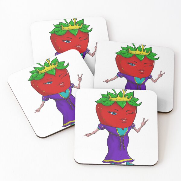 Item preview, Princess Lumi of the Fruit Kingdom - Mysterious Strawberry Royalty designed and sold by ilMottino.