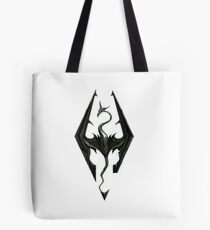 The Elder Scrolls V: Skyrim | High quality logo's (4K) Tote Bag