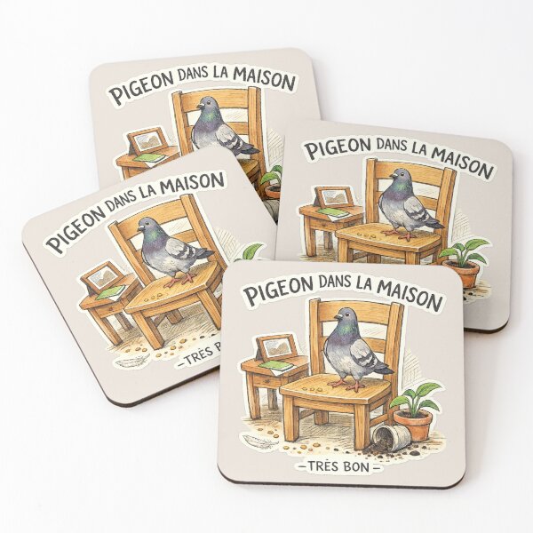 Aperçu de l'œuvre Pigeon Dans La Maison Très Bon Funny Pigeon créée et vendue par ChirpInc.