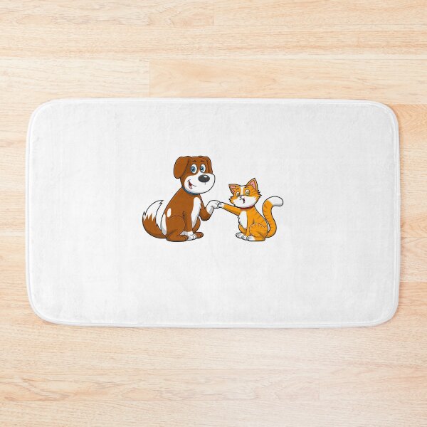 Item preview, CatDog-Cartoon Design of a Dog and Cat" designed and sold by MyStore2025.
