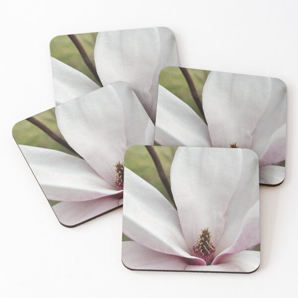 Item preview, Calming Pink White Blooming Magnolia designed and sold by vtspatial.