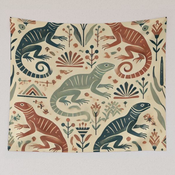 Item preview, Neon Tree Frog Pattern on Black – Tropical Frog  designed and sold by TEEJAMBOREE.