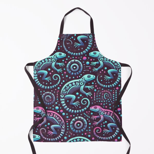 Item preview, Neon Tree Frog Pattern on Black – Tropical Frog designed and sold by TEEJAMBOREE.