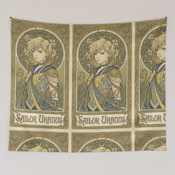 Item preview, Sailor Uranus Mucha Style designed and sold by Solace Sparkles.
